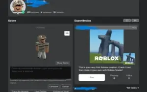conta roblox 2018, focada em afs