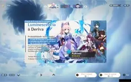 Genshin Impact Account Dilluc + Túmulo do Lobo Nv.2