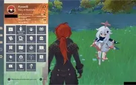 Genshin Impact Account Dilluc + Túmulo do Lobo Nv.2