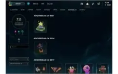CONTA LEAGUE OF LEGENDS