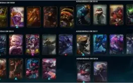 Ouro 2, 59 Champs, 24 Skins, 17K de EA, Vários Fragmentos