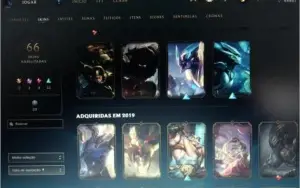 Conta lol ouro, desde 2014!!!