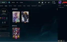 CONTA LOL 🌟 164 SKINS 🌟 149 CAMPEOES