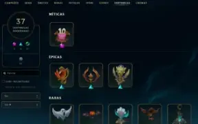Conta Com 10 Anos - 336 Skins - Todos Champions - Plat 1