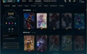 Conta DIAMANTE 4 (várias skins raras e cromas exclusivos)