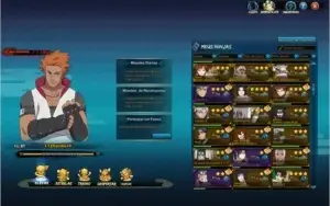 Vendo conta de naruto online
