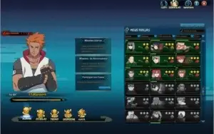 Vendo conta de naruto online
