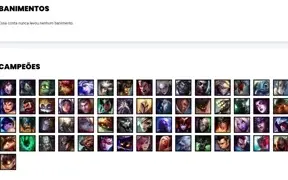 Conta prata 3 com 61 Champs e 16 Skins