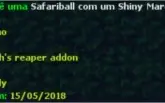 Conta OTPokemon lvl 250 + 5 SHINYS Mundo Black