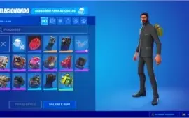 CONTA FORTNITE SEASON 3 - CAP1 COMPLETA E OUTROS ITENS