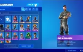 CONTA FORTNITE SEASON 3 - CAP1 COMPLETA E OUTROS ITENS