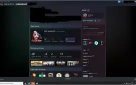 Conta Steam level 71 com varios jogos