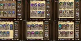 CONTA HEARTHSTONE ATUAL 91 LENDÁRIAS PADRÃO