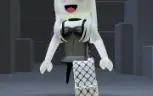 Conta com korblox feminina