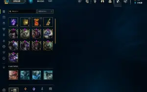 Conta esmeralda 4 NIVEL 144, 83 CHAMP, 47 Skins