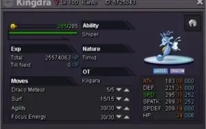 Conta - Pokemon Revolution Online