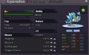 Conta - Pokemon Revolution Online