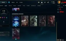 Conta league of legends