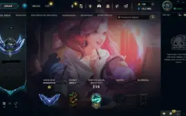 Conta league of Legends diamante 3 unico dono.
