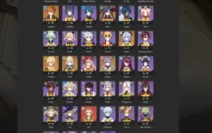 Conta Genshin Ar57 /10X5★/Kazuha C2+Bis / Eula+Bis/ Hutao C1