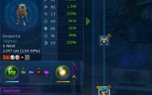 Conta LADMO - Omegamon - Full Acessórios - OT roxo - 2 SSS+ 