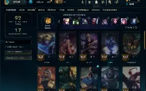 Unranked com 35 Champs e 7 Skins