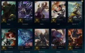 CONTA LVL30+ SMURF DE LOL 10K+ DE ESSÊNCIAS E 30+ CAMPEÕES