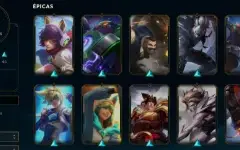 Conta LOL - LVL 120 - 111 Champions - 119 Skins - FULL ACESS