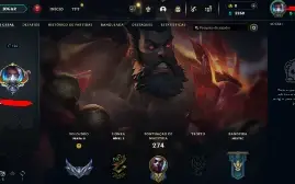 Conta LOL - LVL 120 - 111 Champions - 119 Skins - FULL ACESS