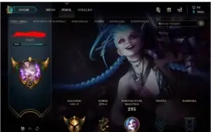CONTA LOL OURO 4