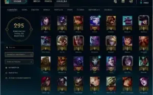 CONTA LOL OURO 4