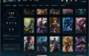 CONTA COM TODAS SKINS MAIS RARAS DO JOGO