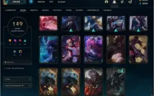 CONTA COM TODAS SKINS MAIS RARAS DO JOGO