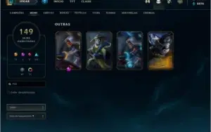 CONTA COM TODAS SKINS MAIS RARAS DO JOGO