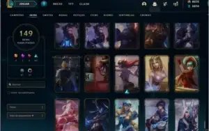 CONTA COM TODAS SKINS MAIS RARAS DO JOGO