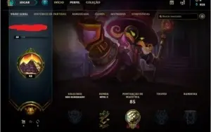 Conta Barata league of legends