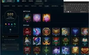 Conta LoL ativa desde 2012 (com email de criação)