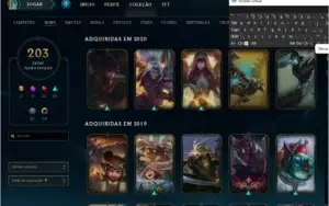 Conta LoL ativa desde 2012 (com email de criação)