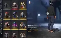 CONTA FREE FIRE GEMADA, DIVERSAS SKINS, LEVEL 60, DIAMANTE 1