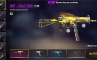 CONTA FREE FIRE GEMADA, DIVERSAS SKINS, LEVEL 60, DIAMANTE 1