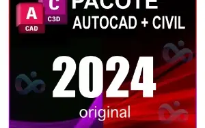 Autocad + Civil 3D para Windows - Original