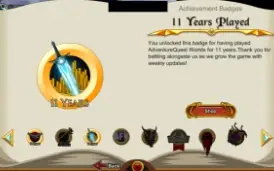 conta antiga aqw 11 anos