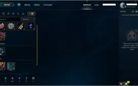 Conta League Of Legends - Ouro 5 - 21 Campeoes + 3 Skins