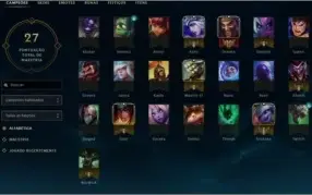 Conta LoL, Gold 1 mmr plat 3