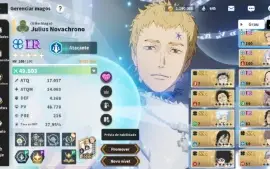 Black Clover M - Ranque 22, Julius C5 e a arma C5 + Noelle