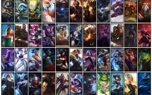 Conta Unranked com TODOS os champs e 211 Skins + 3 Prestigio