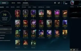 Conta LoL Diamante 5 Smurf.