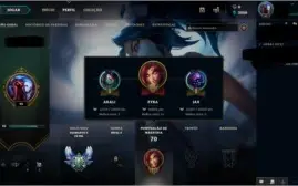 Conta LoL Diamante 5 Smurf.