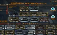Conda Warframe mr30 com teste para lendario 1 desbloqueado.