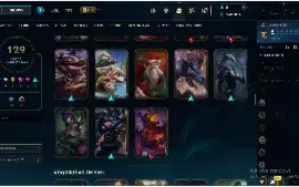 CONTA DE LOL Lvl 409 / Gold IV / 129 Skins / Annieversário